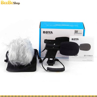 Boya BY-VM01 - Micro Thu Âm Cho Máy Ảnh