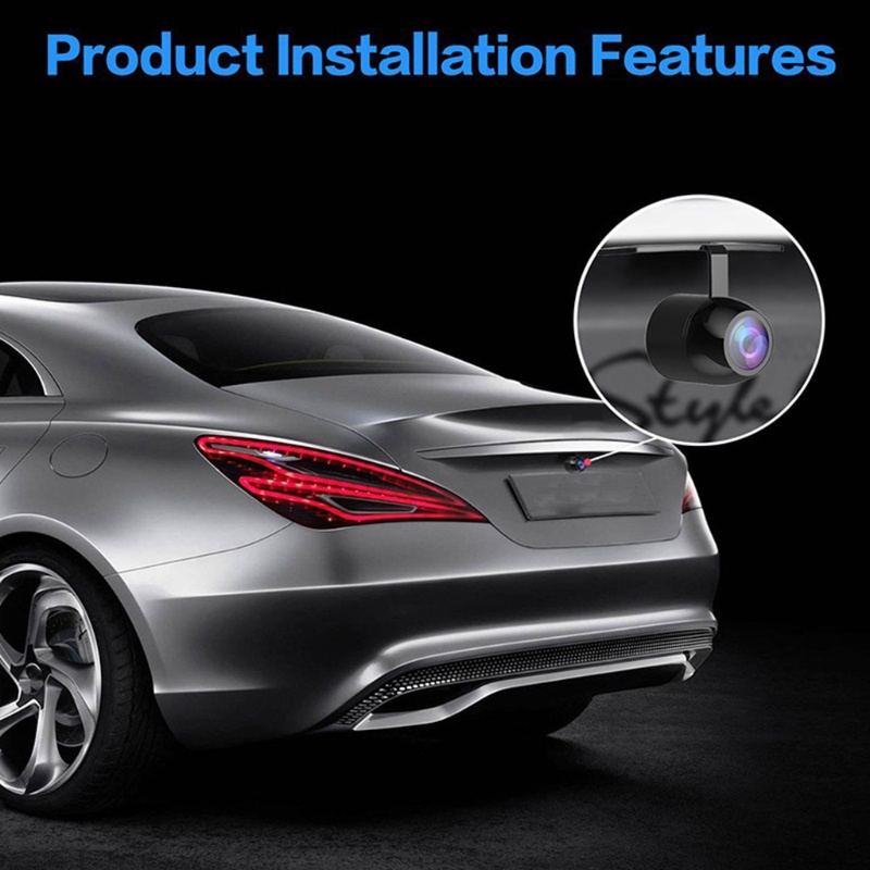 Camera An Ninh Mini Góc Rộng 12V Cho Xe Hơi