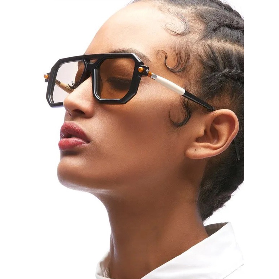 Kính Thời Trang Nam Nữ Kuboraum Mask P8 Mắt Vuông Hàn Quốc