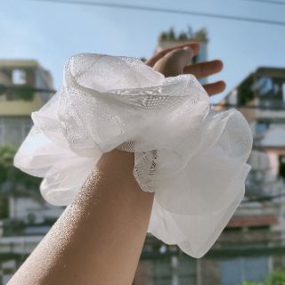 cod 2020Giant Scrunchies - Dây cột tóc vải Scrunchies