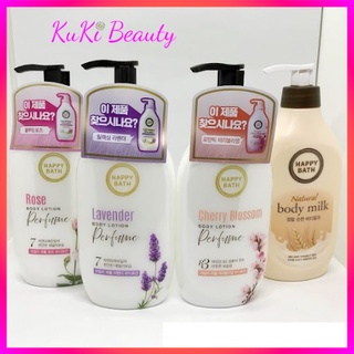 Sữa dưỡng thể Happy Bath  Body Lotion Perfume dưỡng ẩm sâu lưu hương lâu làm da căng bóng trắng mịn