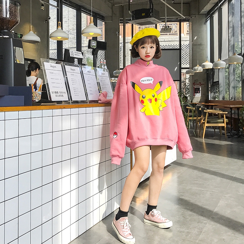 Áo len in hình Pikachu