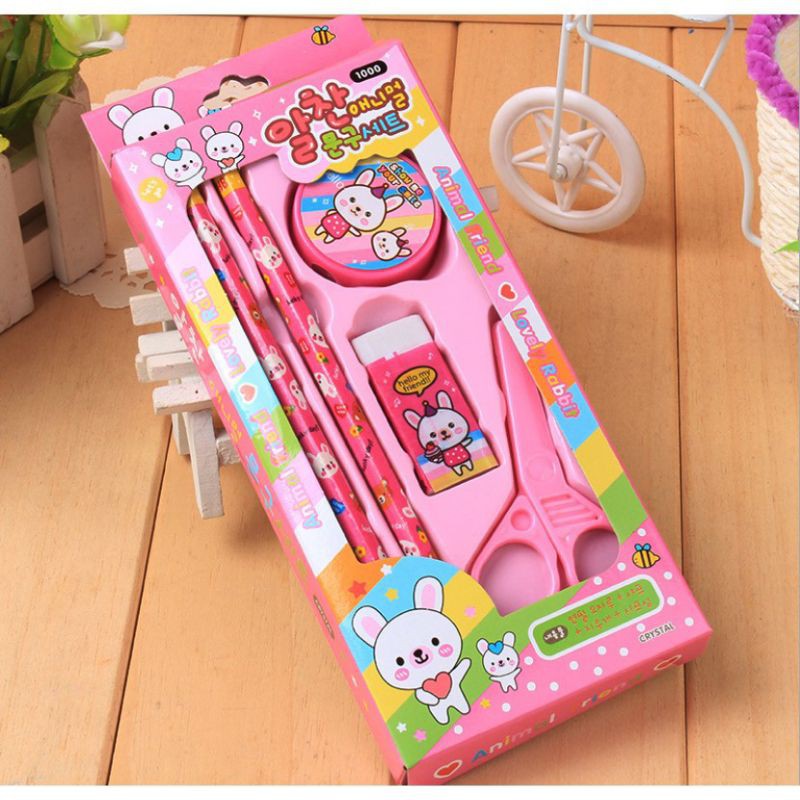 Dụng cụ học tập 5 món | BigBuy360 - bigbuy360.vn