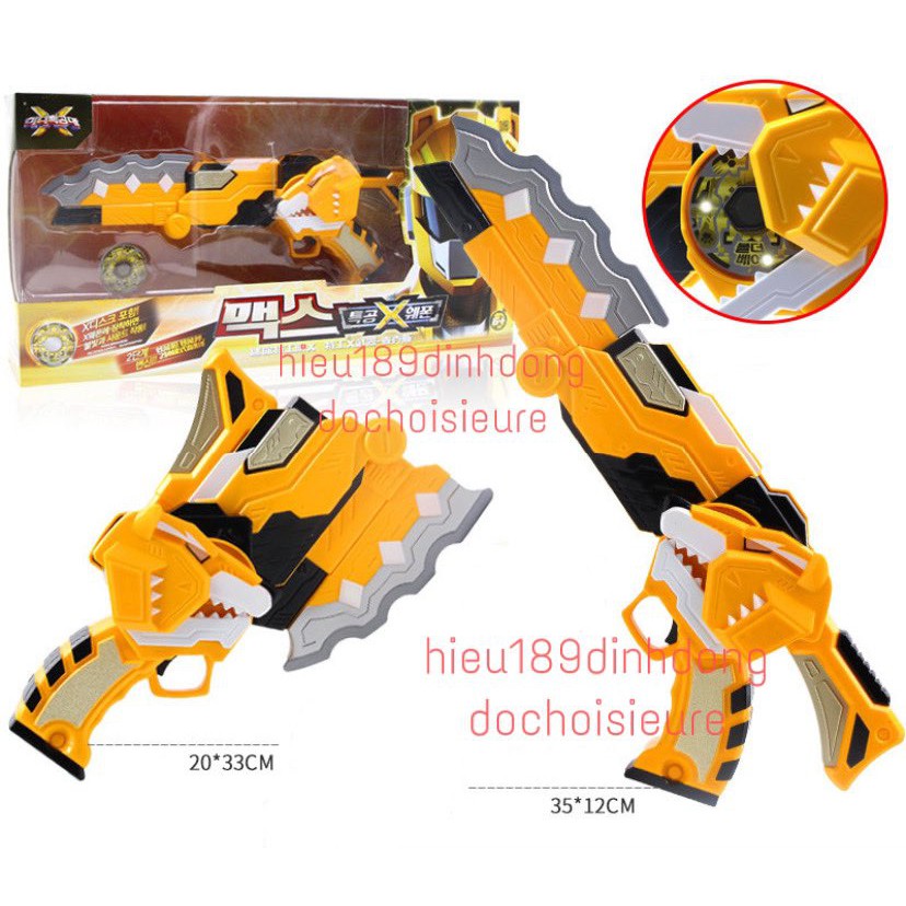 Trang Bị Phụ Kiện X Max BIỆT ĐỘI SIÊU NHÂN NHÍ KHỦNG LONG 3