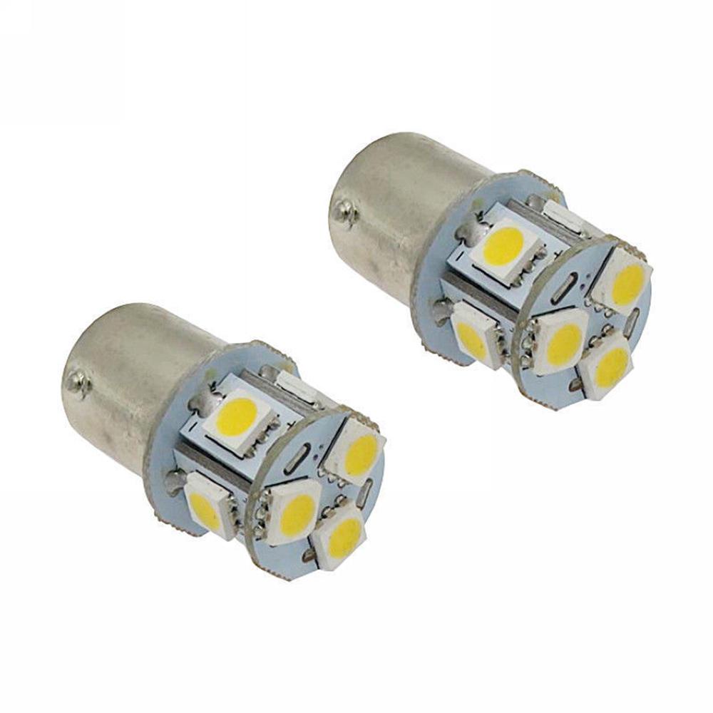 SUYO Set 2 Bóng Đèn Đuôi Xe Ô Tô 12V BA15S R5W 1156