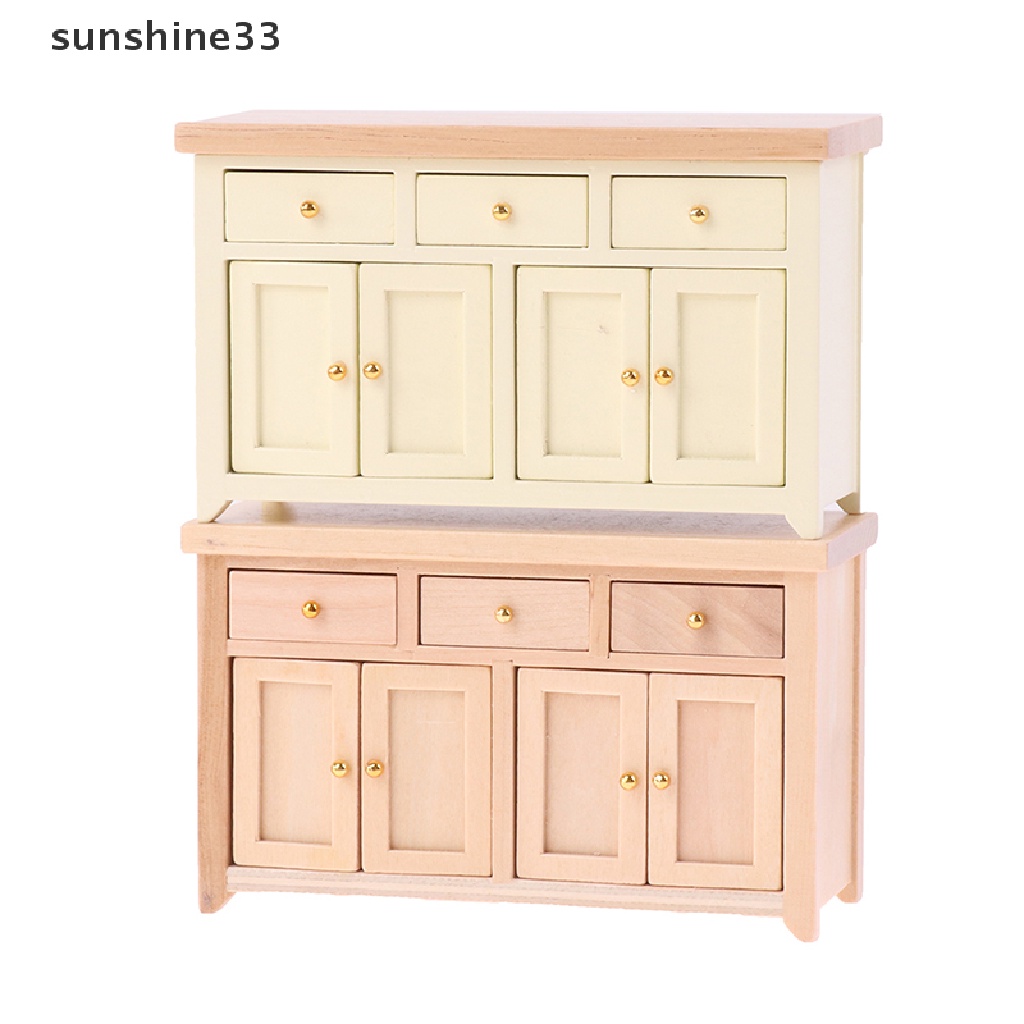 Tủ Đựng Đồ Mini Tỉ Lệ 1: 12 Trang Trí Nhà Búp Bê