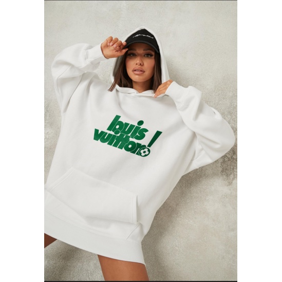 Áo Hoodie và SWT LV nỉ bông cao cấp, mũ 2 lớp, có túi, áo nỉ nam nữ dáng unisex