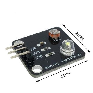 Mô-đun cảm biến ánh sáng Photosensitive resistor Light Sensor Analog Grayscale Sensor Board line finder tracking module