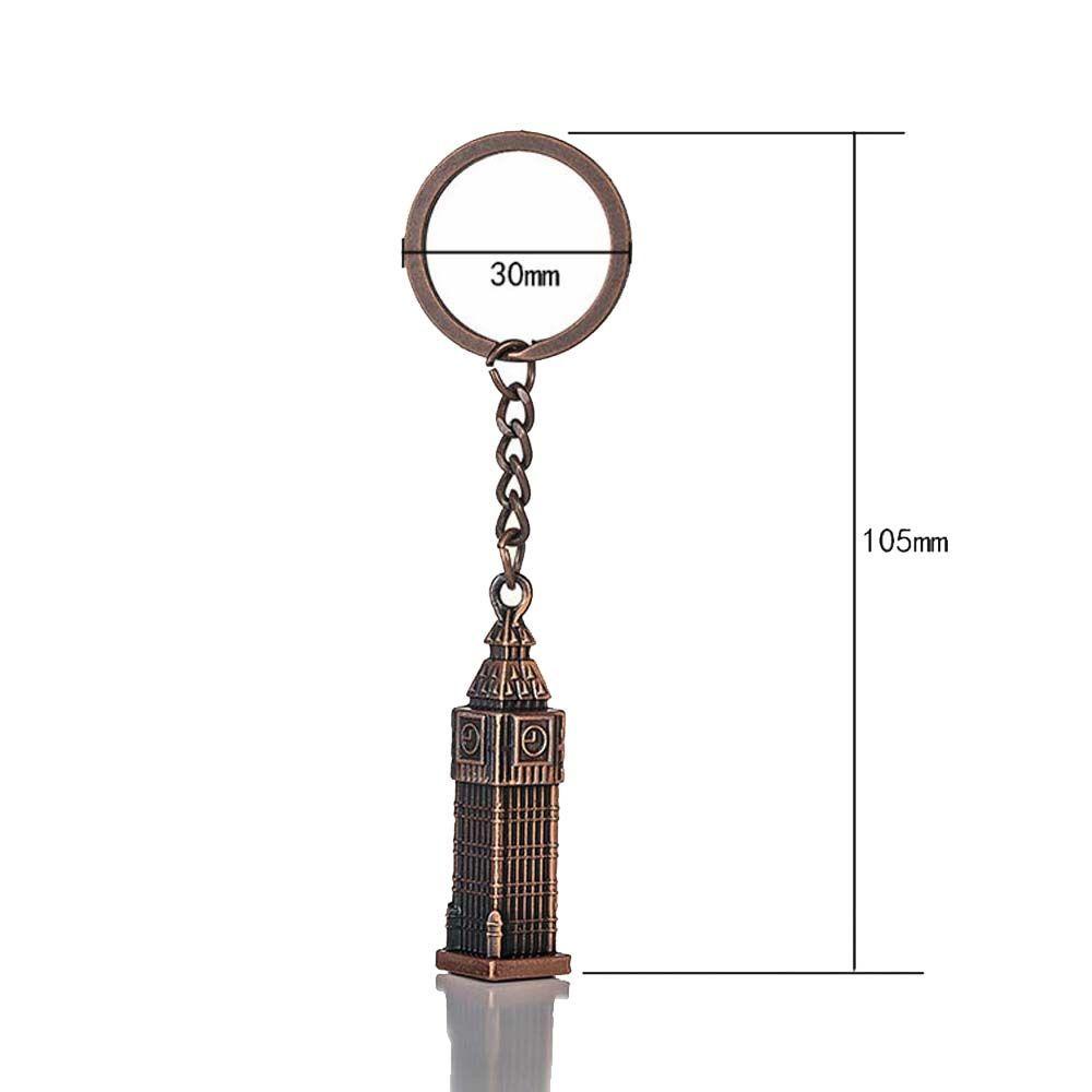 LANFY Móc Khóa Hình Đồng Hồ Ben Lớn Giá Đỡ