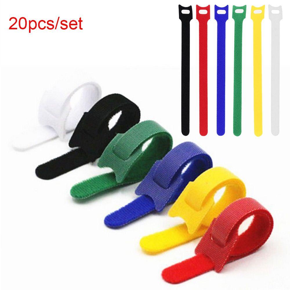 Set 20 Dụng Cụ Sắp Xếp Gọn Gàng Dây Cáp Tai Nghe Tiện Lợi