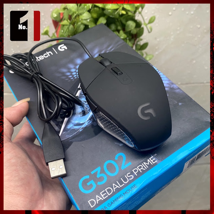 Chuột Gaming Máy Tính LOGITECH G302 Led Rgb Chuột Vi Tính laptop Pc Chơi Game Có Dây Giá Rẻ