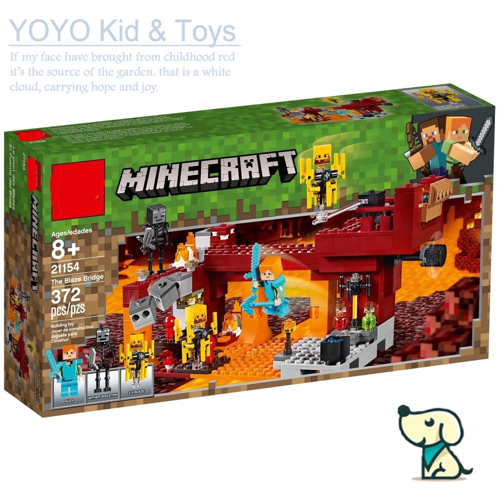 Ofs ba / tương thích với / minecraft / the blaze bridge / 21154/11362 / building block / toy eq1