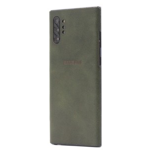 Ốp dán da Galaxy Note 10 plus - Da thật nhập khẩu cao cấp