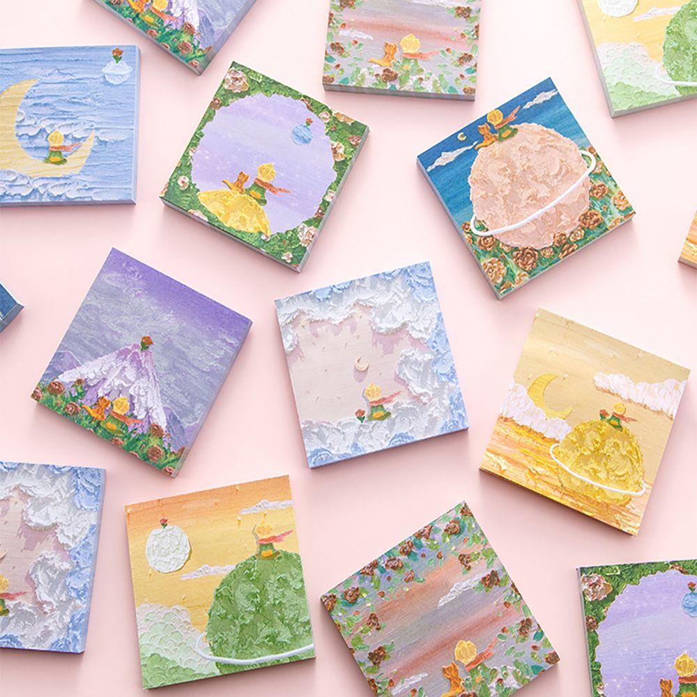 CHOOKEY Bộ 80 Tờ Giấy Ghi Chú Tự Dính Hình Hoàng Tử Bé