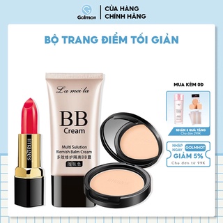 Bộ trang điểm IMAGES Son môi Dazzle + Phấn phủ kiềm dầu Cushion + Kem BB cream cho lớp make hoàn hảo GM-BTD-M301