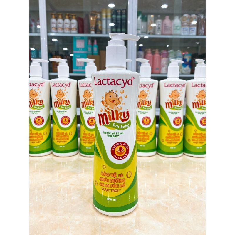 Sữa tắm lactacyd milky 500ml-Hàng chính hãng công ty