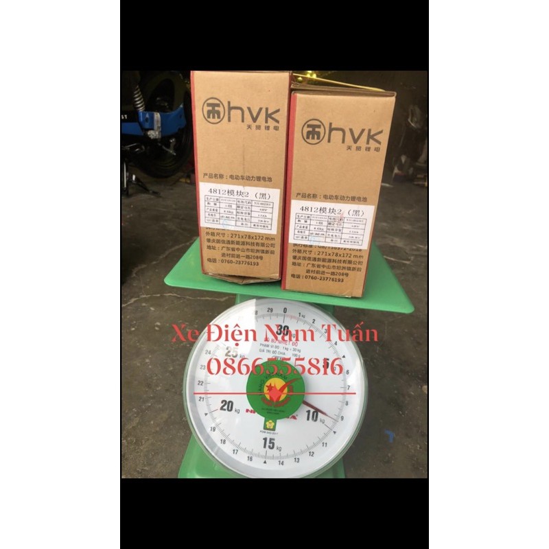 💢BH 2 năm💢 Pin lithium 48v12A lắp xe điện.