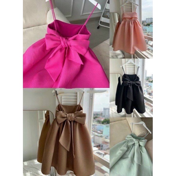 (SHOP BIGSIZE nữ 50kg đến 90kg ) ĐẦM BABYDOLL NƠ LƯNG BIGSIZE