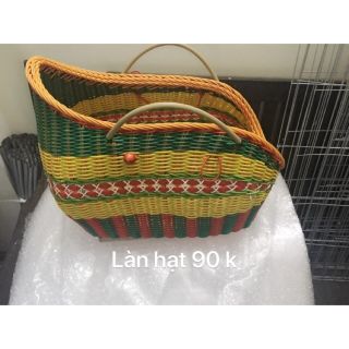 Giỏ hạt làn xách +áo gà chọi