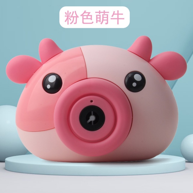 Đồ chơi thổi bong bóng tự động hình máy ảnh