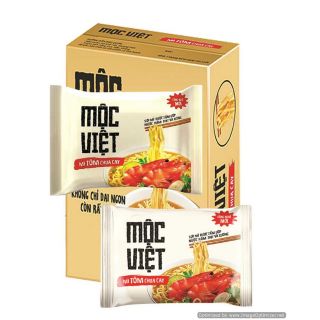 Thùng 30 gói mì Mộc Việt Tôm chua cay (75g x 30 gói)