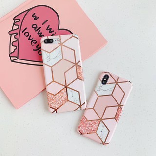 Ốp iPhone vân đá ghép ô