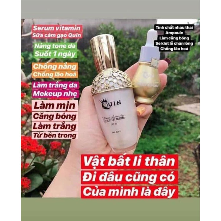 Serum Chống nắng ---dưỡng trắng da --- Cao cấp Quin | BigBuy360 - bigbuy360.vn