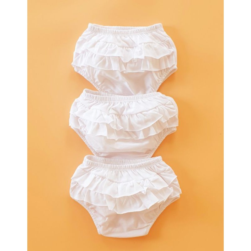 Set 03 quần chip nhúng bunny cho bé gái size 3-11kg