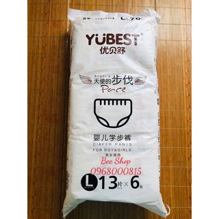 TÃ BỈM YUBEST ANGEL DÁN/QUẦN NỘI ĐỊA TRUNG QUỐC S90/M84/L78/XL72/XXL66