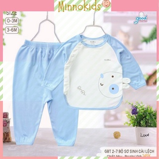 Bộ quần áo sơ sinh Goodmama thoáng mát đáng yêu