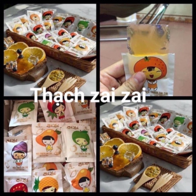 Sỉ 1 thùng thạch zai zai hàng công ty mới nhất