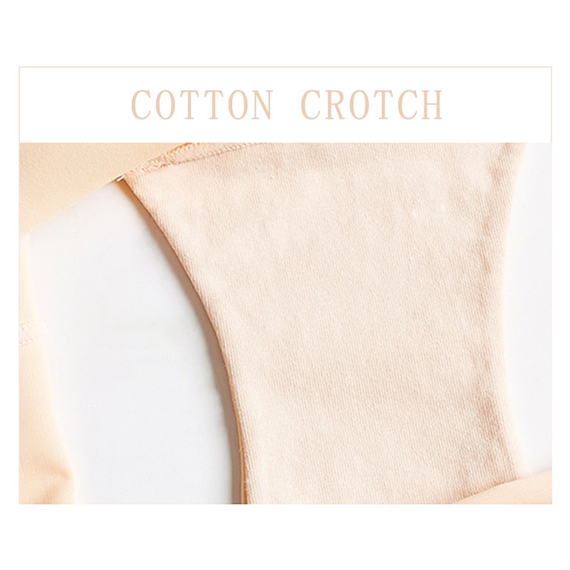 AOFEIQIKE AOFEIQIKE Set 3 Quần Lót Lụa Lạnh Không Đường May Siêu Mỏng Size S-XXL Cho Nữ