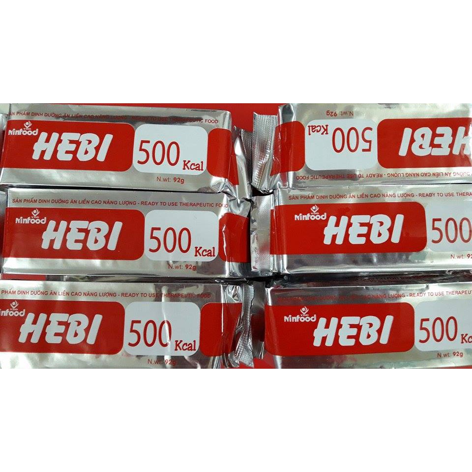 Hebi - Thực phẩm dinh dưỡng ăn liền cao năng lượng - NINFOOD - gói 92g