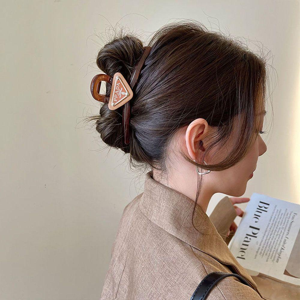 Kẹp Tóc Hình Tam Giác Phong Cách Hàn Quốc Cho Nữ