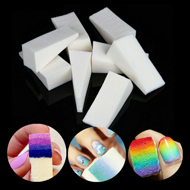 5 mút dặm ombre nail, mút dặm makeup