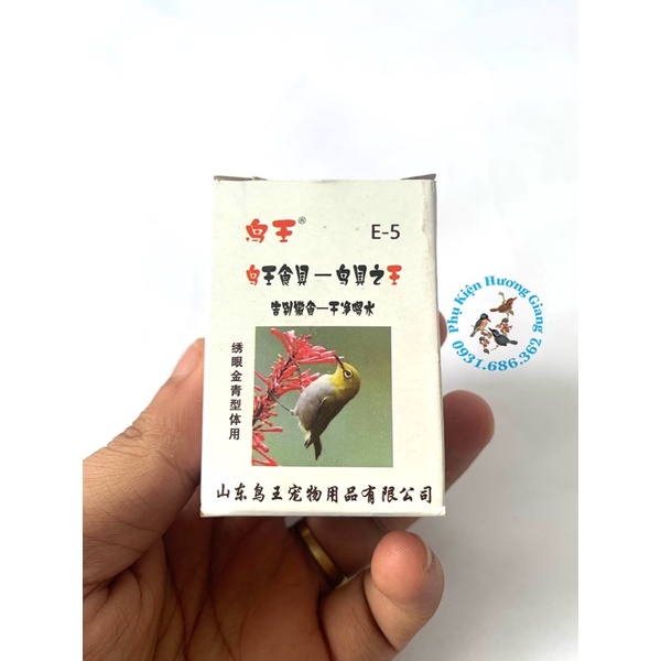Cóng chống vẩy chim,tác dụng chống cho chim bị vẩy làm tự nhựa trong suốt hộp bao bì đẹp tiền lợi