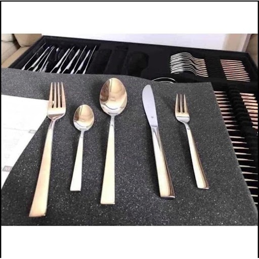 Set dao thìa dĩa WMF Philadelphia 30 món sang trọng chất liệu thép Cromargan không gỉ [nhập Đức chính hãng]
