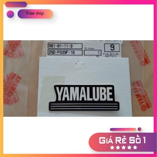 FREEShip  Tem chữ "Yamalube" zin chính hãng Yamaha 2NDF839F10