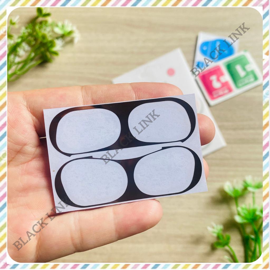 Skin miếng dán kim loại bảo vệ hộp sạc tai nghe Bluetooth Airpod khả năng chống bụi bẩn