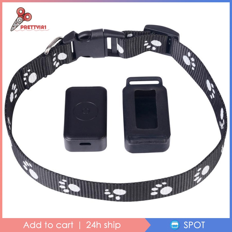 Vòng Cổ Định Vị GPS Chống Thất Lạc Prettyia1 Cho Thú Cưng