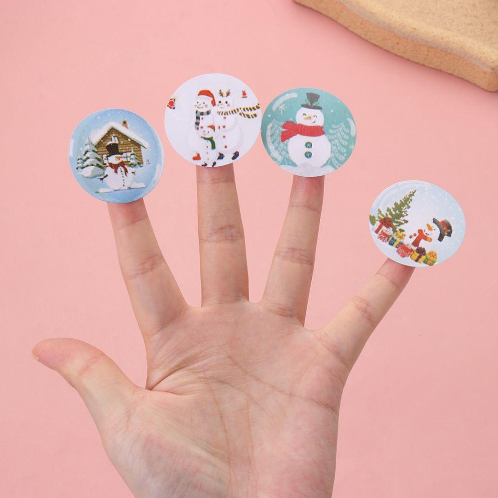 Nhãn Dán Trang Trí Bánh Cưới / Tiệc Giáng Sinh
