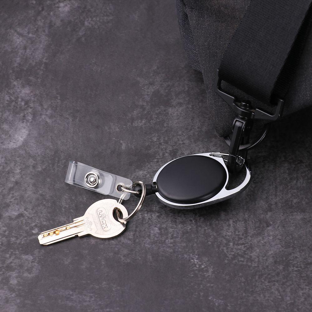 MIHAN1 1 / 2 / 4 Móc Khóa Bảo Vệ Dây Thắt Lưng Bằng Thép Không Gỉ