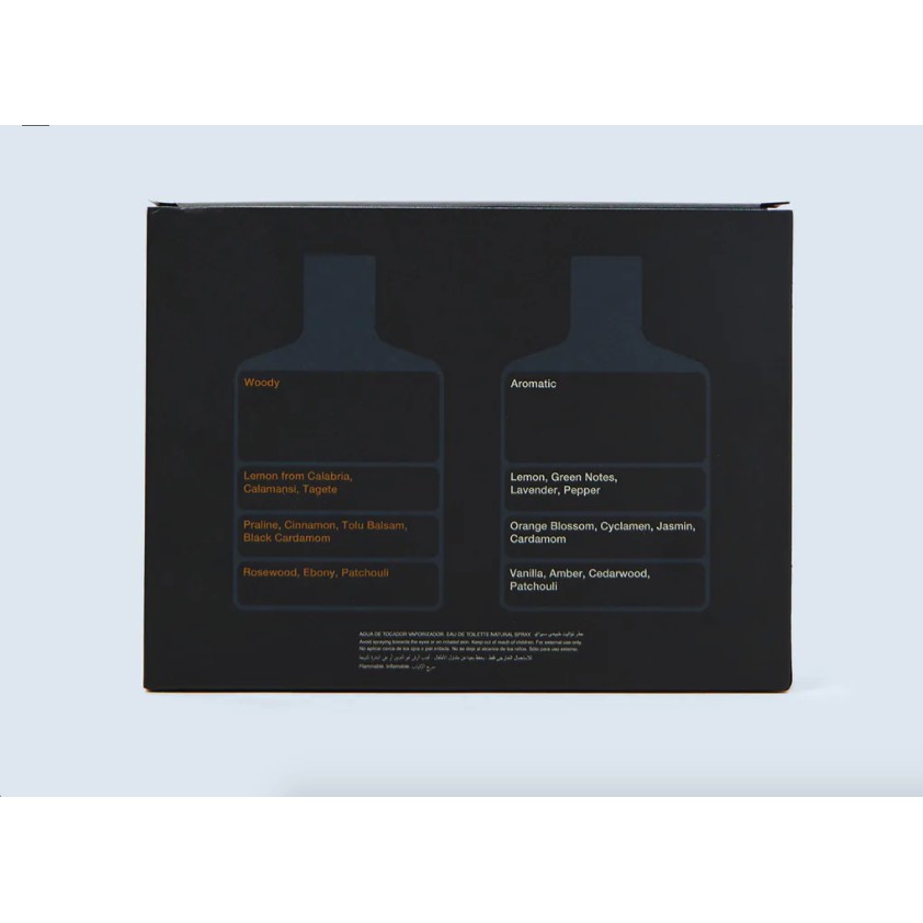 Nước hoa nam ZARA MAN GOLD + ZARA MAN SILVER EDT | Thế Giới Skin Care