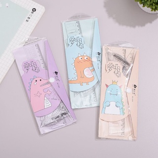 🍉Bộ thước ê ke 4 chi tiết nhiều mẫu DUASHOP.