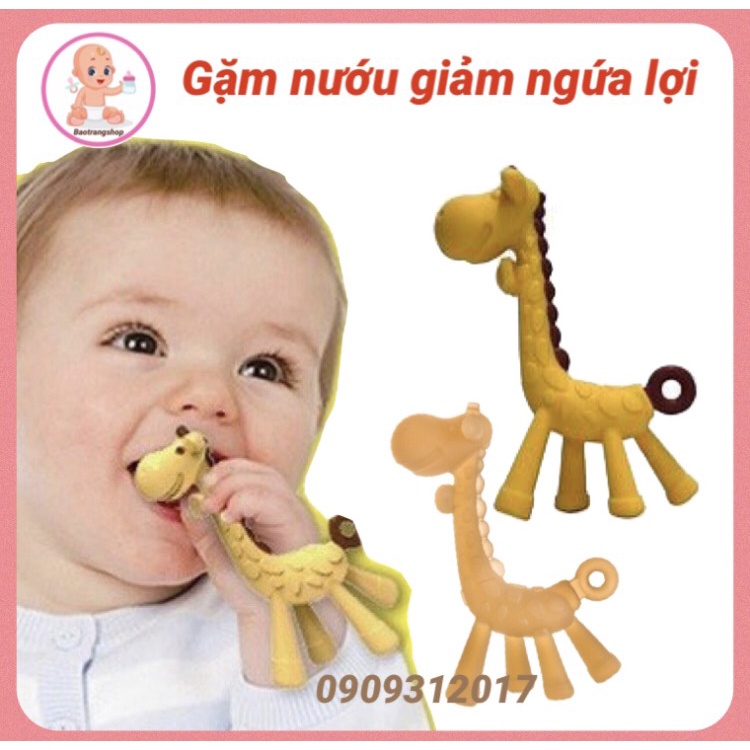 [Siêu rẻ] Gặm nướu hươu cao cổ giảm ngứa lợi cho bé