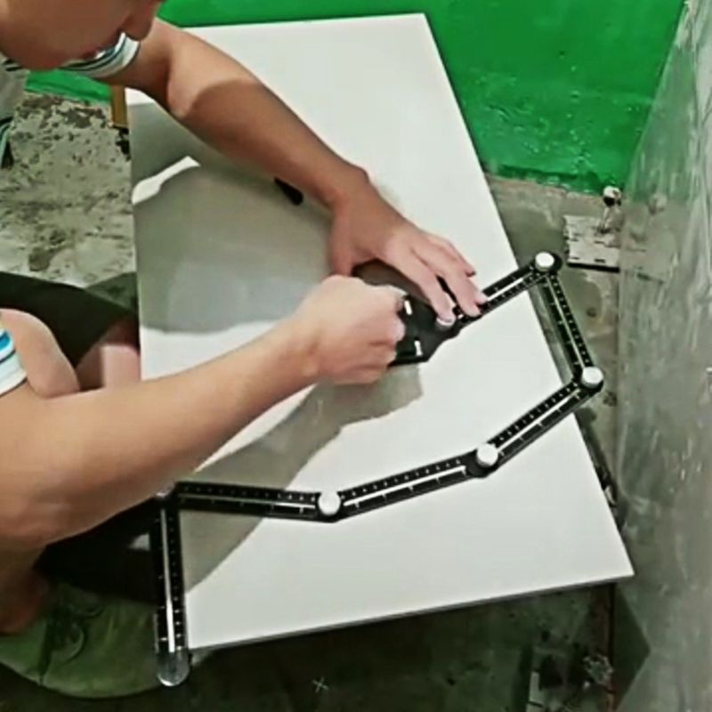 Thước Đo Lỗ Gấp Gọn Đa Năng Tiện Dụng