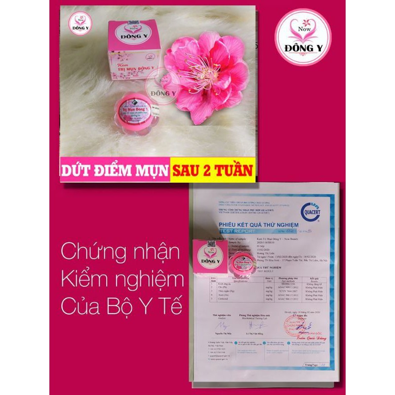 Kem đông y hoa đào 🌸 xóa sạch mụn Thâm dưỡng nhang cực đỉnh
