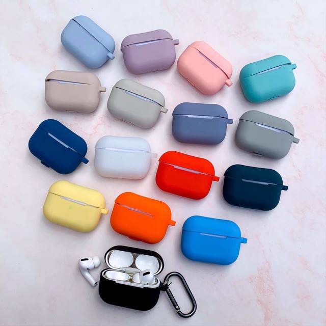 HÀNG LOẠI 1 Case airpod Pro  Vỏ Bao silicon dẻo trơn đựng tai nghe không dây