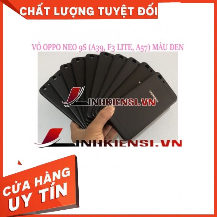 VỎ OPPO NEO 9S (A39, A57. F3 LITE) MÀU ĐEN⚡GIÁ RẺ TỤT QUẦN⚡ VỎ ZIN CAO CẤP, XỊN SÒ, ĐẸP, KUTE