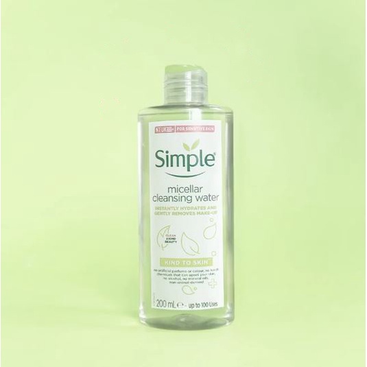 Nước Tẩy Trang Simple Micellar Cleansing Water 200ml